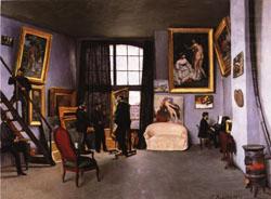 Bazille's Studio 9 rue de la Condamine, Frederic Bazille